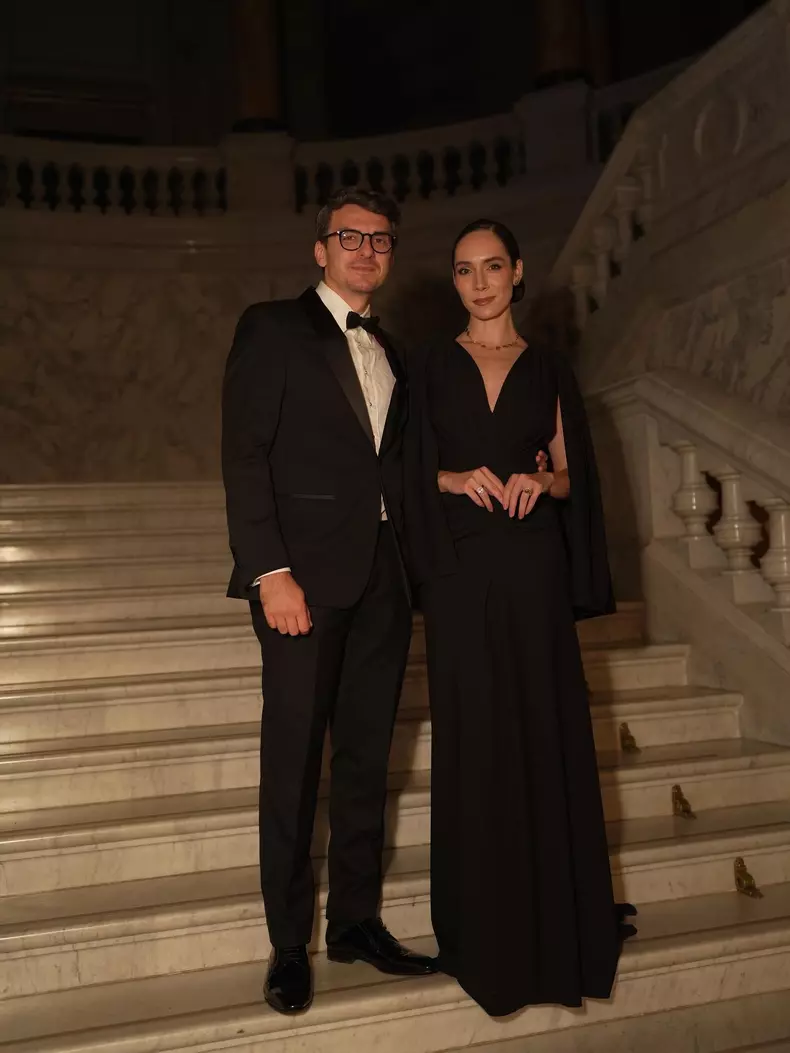 Alexandru Ion și Evelyne Vîlcu la lansarea Stiloului Majestății Sale Margareta (2)