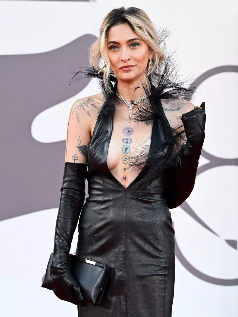 Venice, Italy. 30th Aug, 2025. Evening 4 - Red Carpet of the film Frankenstein. Pictured: Paris Jackson Credit: Independent Photo Agency/Alamy Live News