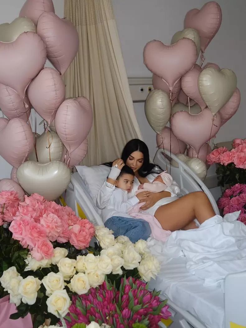 Larisa Udilă a născut al doilea copil, o fetiță (2)