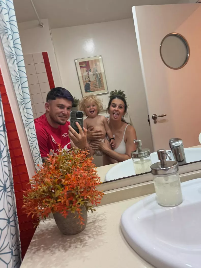 Irene Bort, Andrei Rațiu si fiica lor (1)