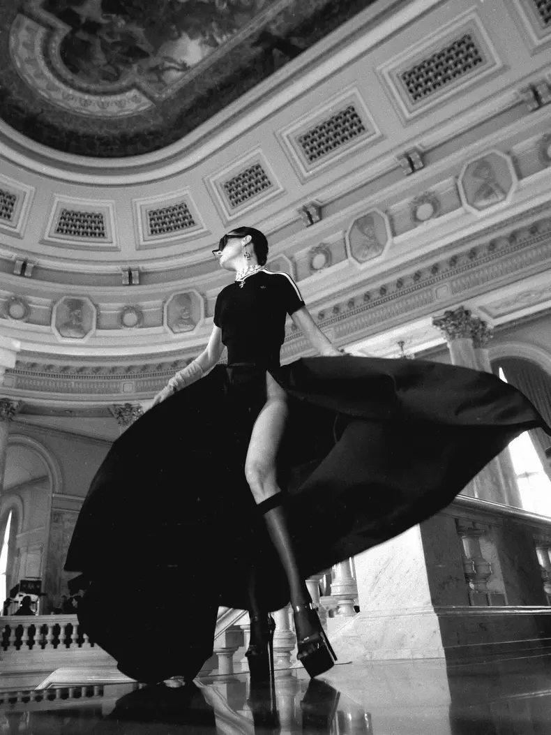 Irisha în prima zi de Mercedes-Benz Bucharest Fashion Week FW2627 (3)