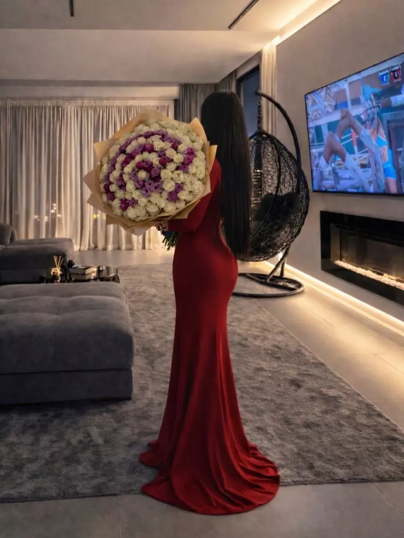 claudia florescu cu flori