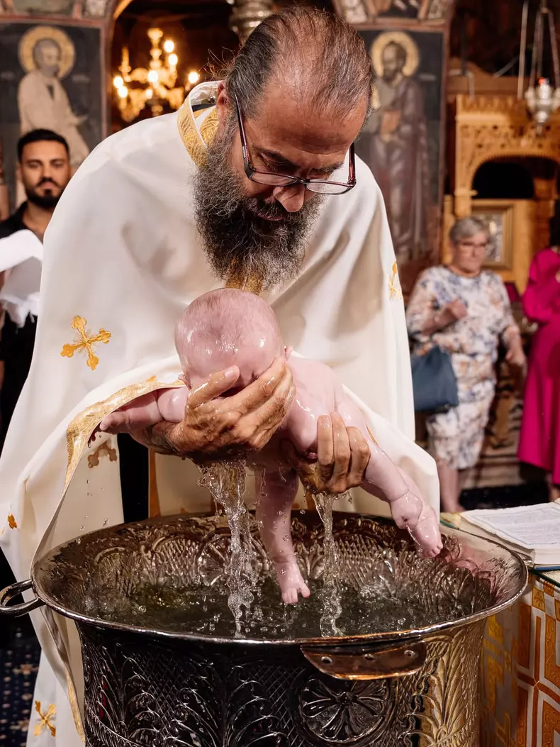 Francisca și TJ Miles și-au botezat fetița (6)
