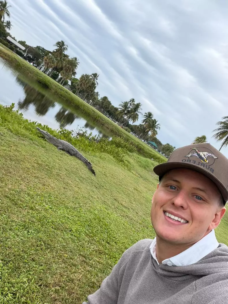 mick schumacher crocodil
