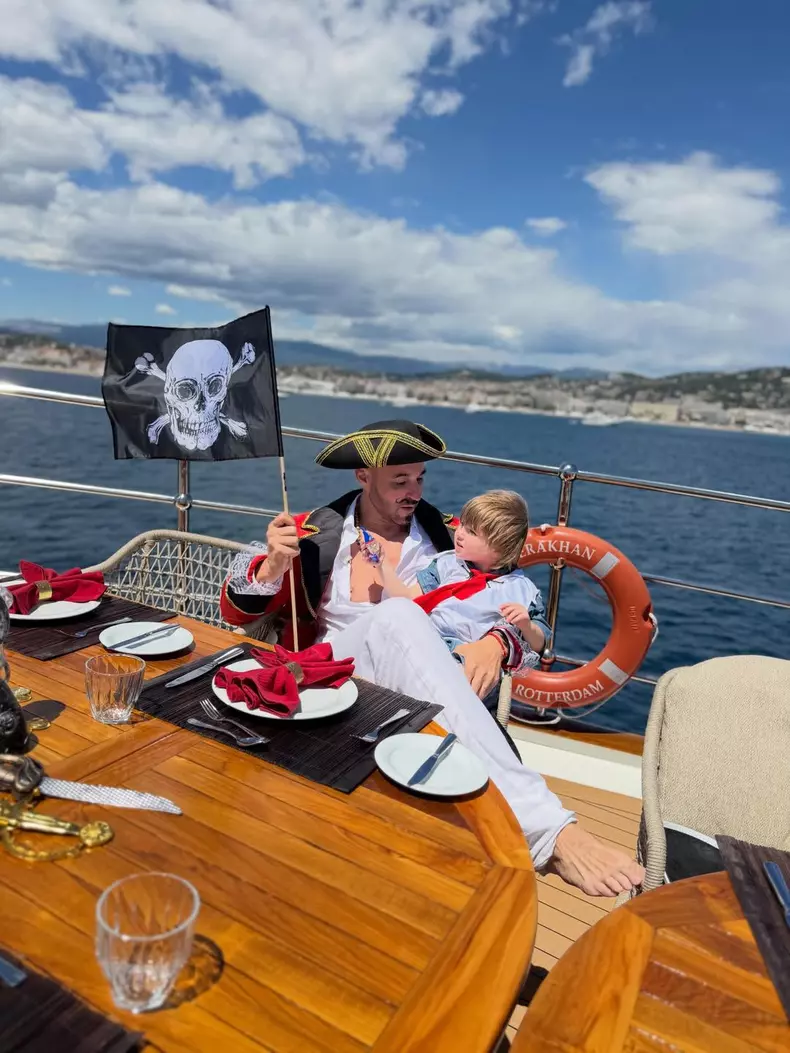 philipp plein cu copilul