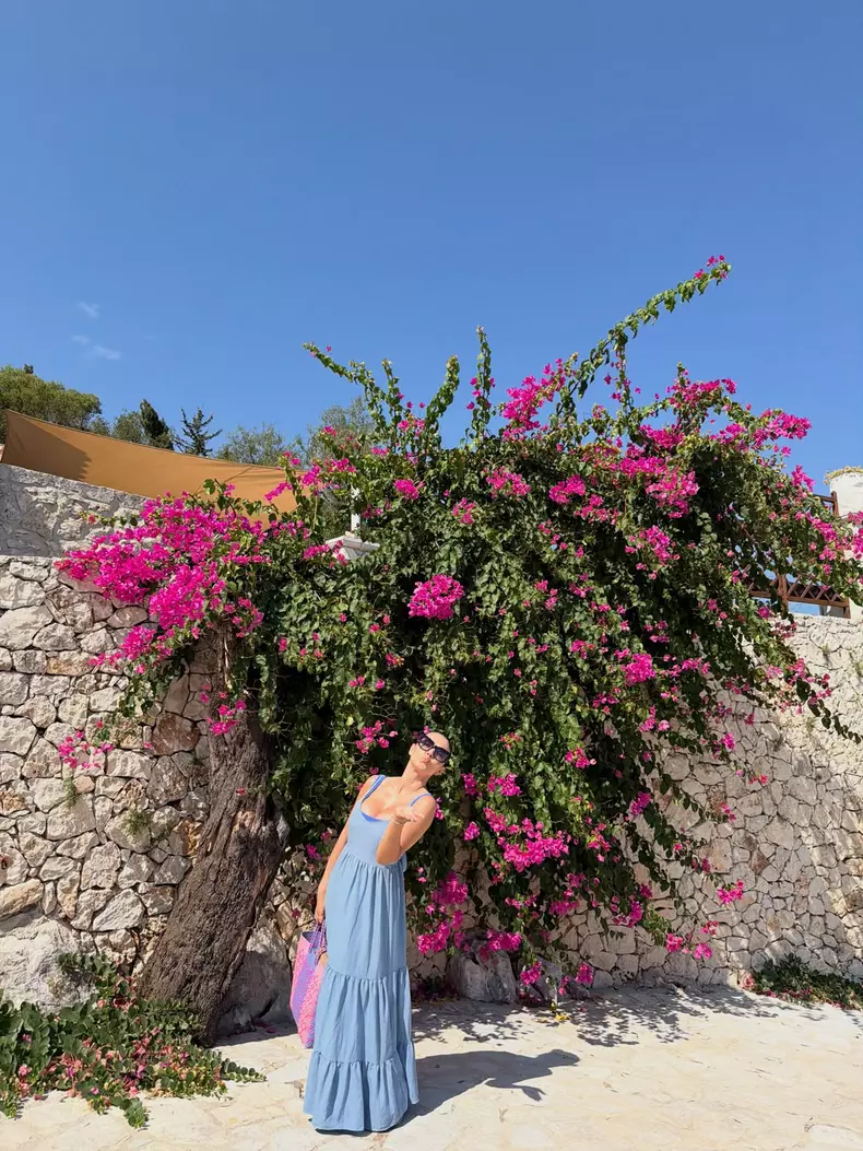 Andreea Mantea în vacanță în Kefalonia (2)