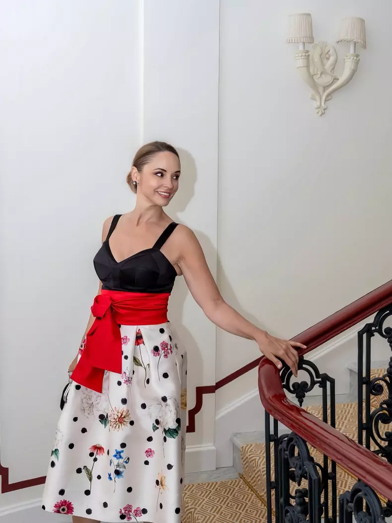 andreea marin pe scari