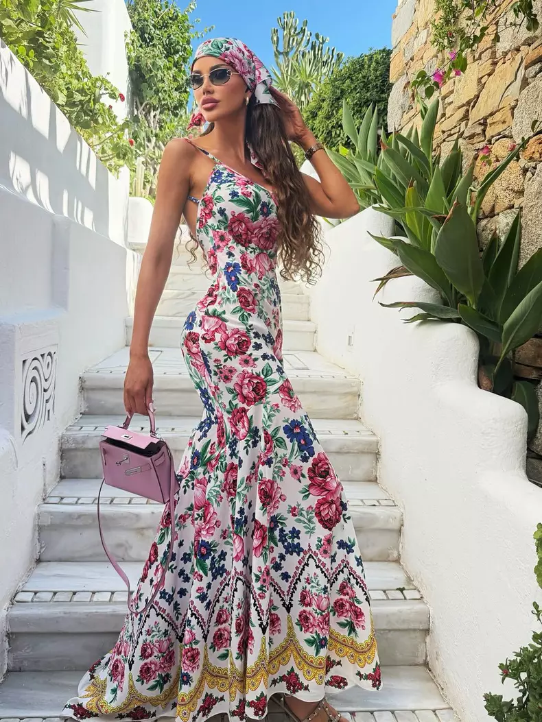 bianca dragusanu rochie florala