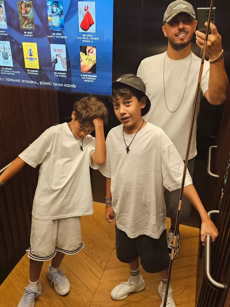 gabi badalau cu nicolas si gabriel