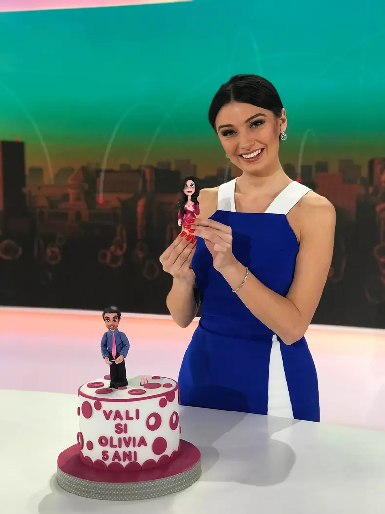 Olivia Păunescu și Valentin Butnaru au aniversat 5 ani de „Observator matinal” (5)