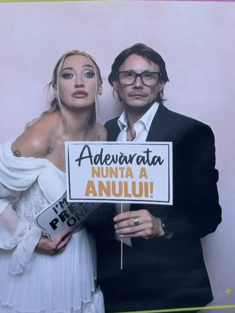 Imagini de la nunta actriței Ilona Brezoianu  (5)