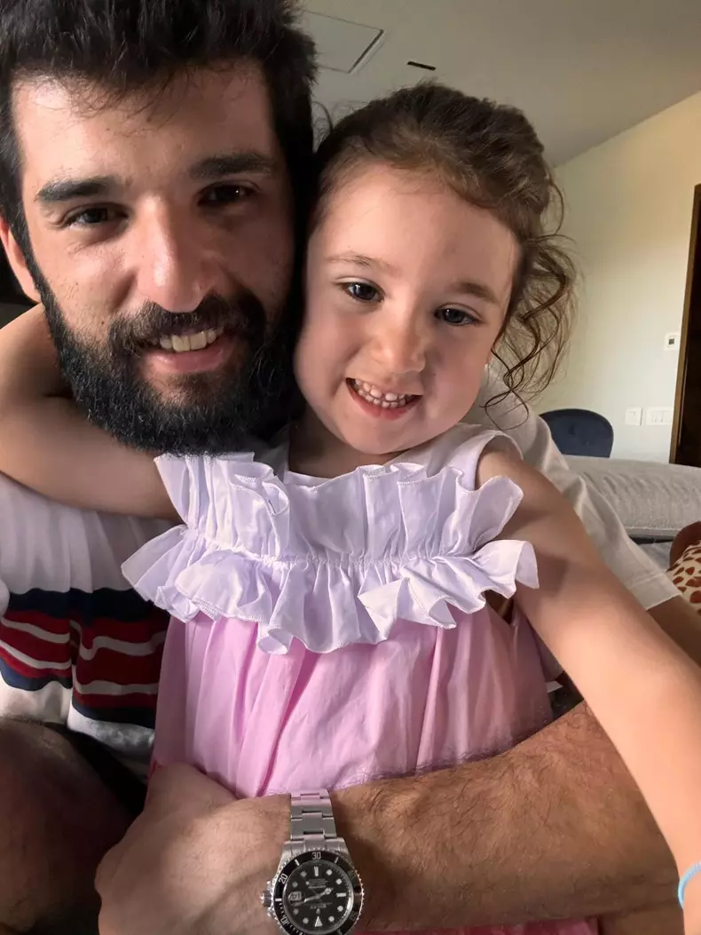 Chef Richard Abou Zaki si fiica lui, Carlotta (3)
