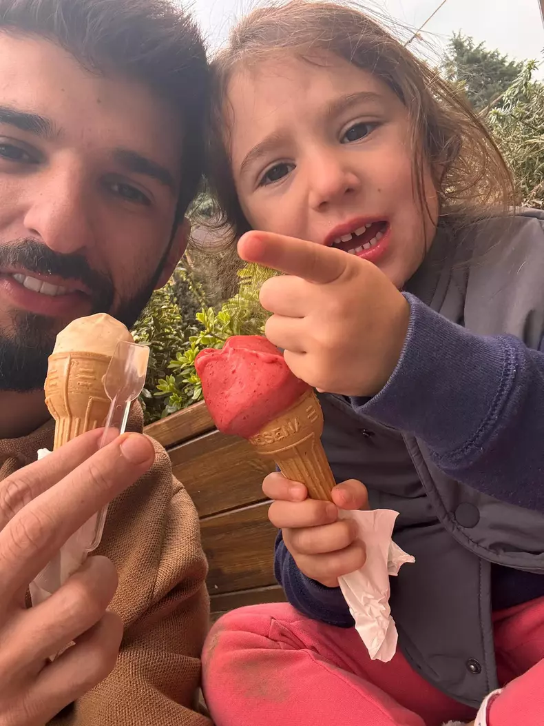 Chef Richard Abou Zaki si fiica lui, Carlotta (4)