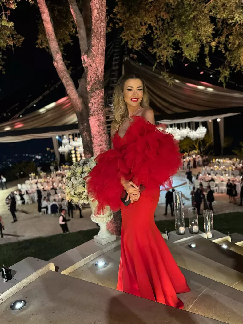Denisa Tănase și Mircea Brânzei, nași la o nuntă de lux în Liban  (13)