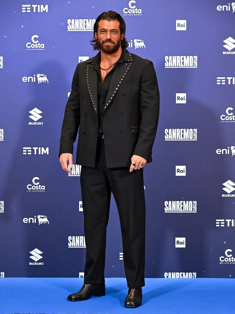 Sanremo, 76th Italian Song Festival - Can Yaman photocall