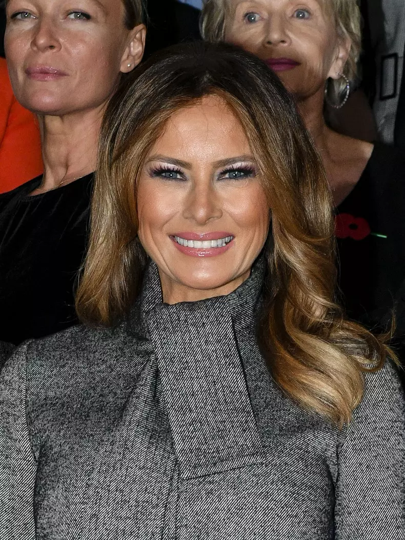 Melania Trump nu și-a schimbat culoarea părului
