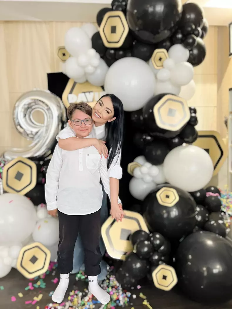 andreea mantea si fiul david 4