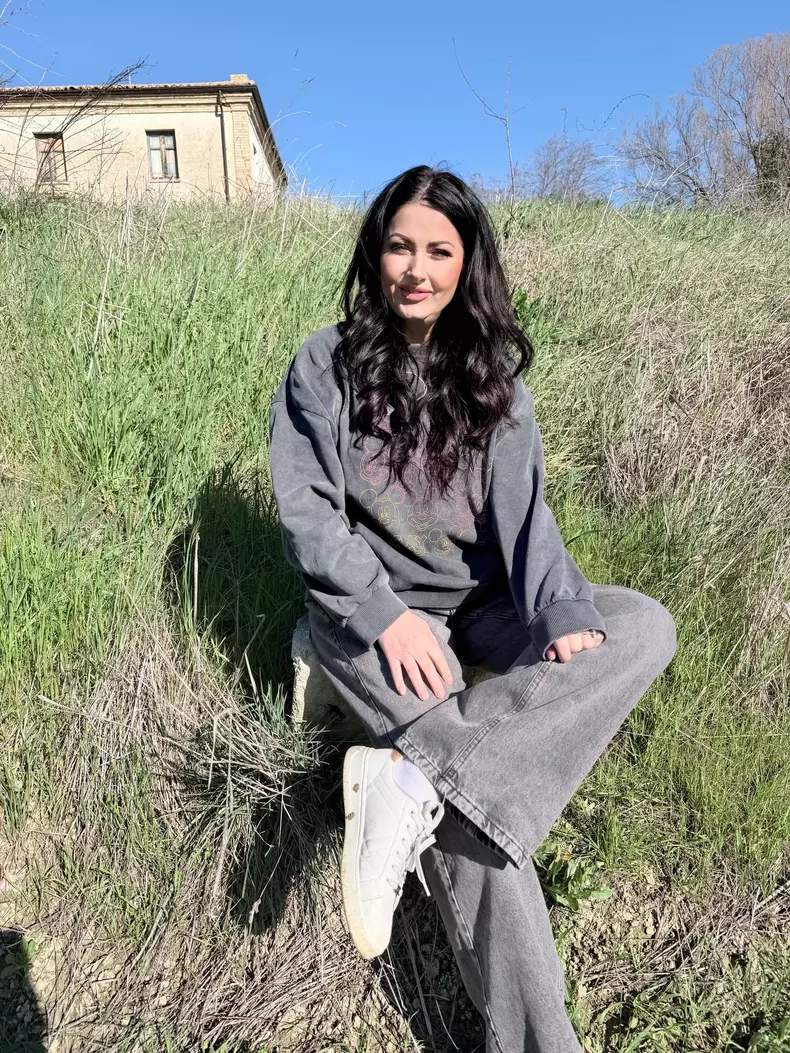 Gabriela Cristea la casa din Abruzzo