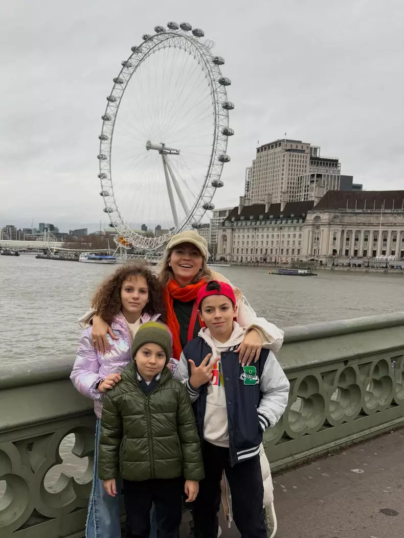 mirela vaida si copiii vacanta londra 3