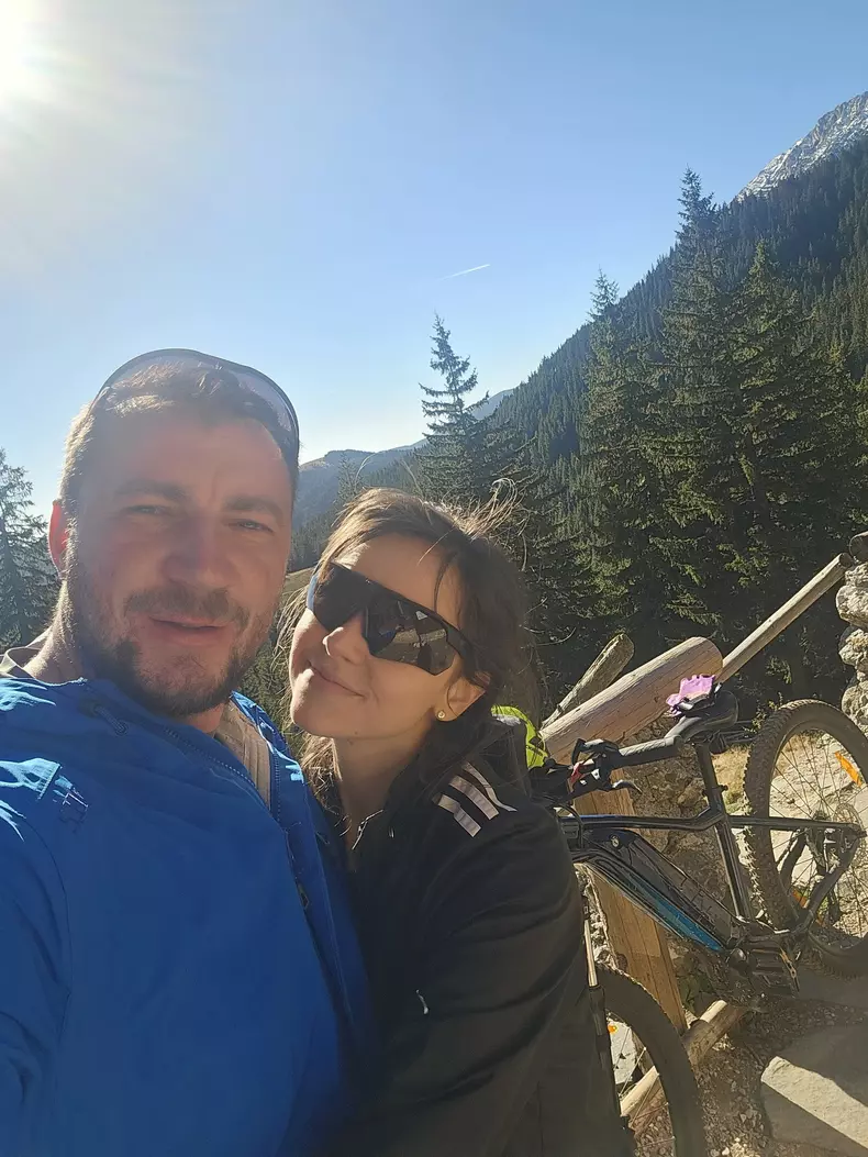 Marian Godina si sotia lui
