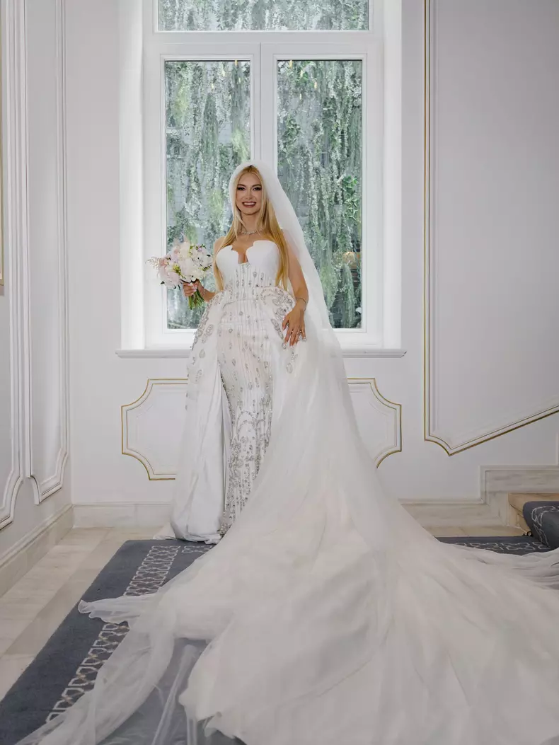 Andreea Bălan prima rochie de mireasă (2)