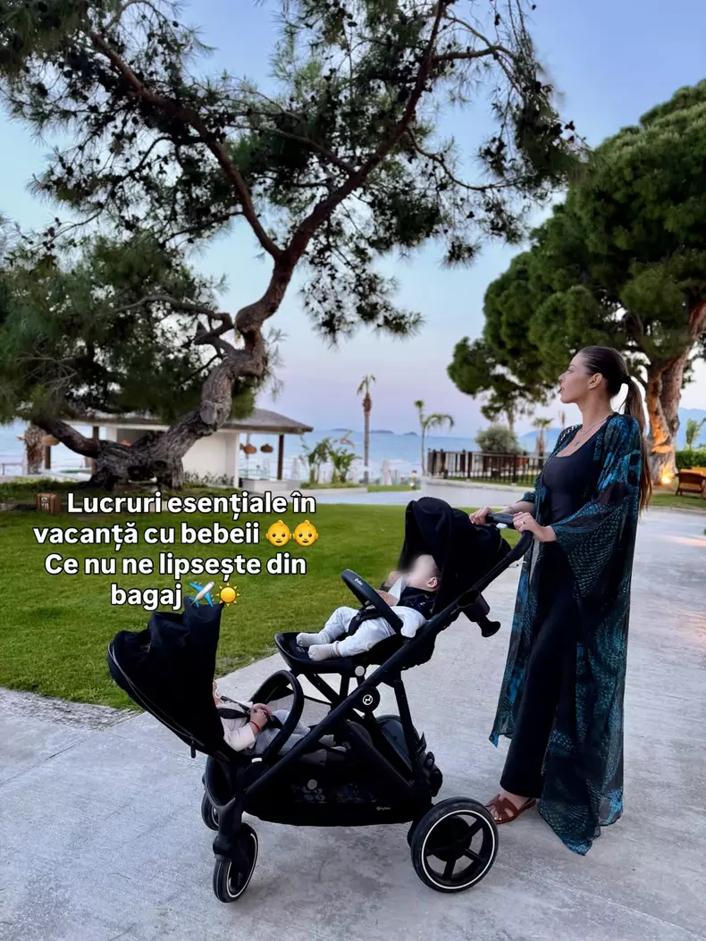 Roxana Nemeș vacanță cu gemenii în Antalya (56)
