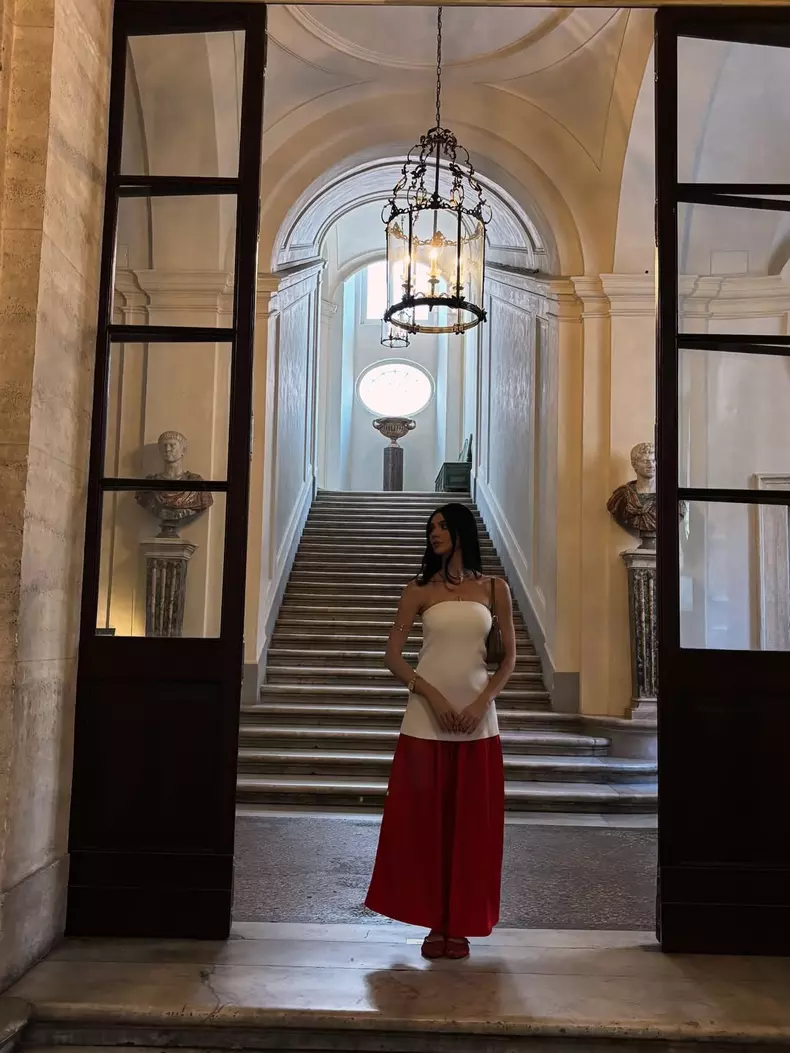 8. Cristina Ștefan în Roma