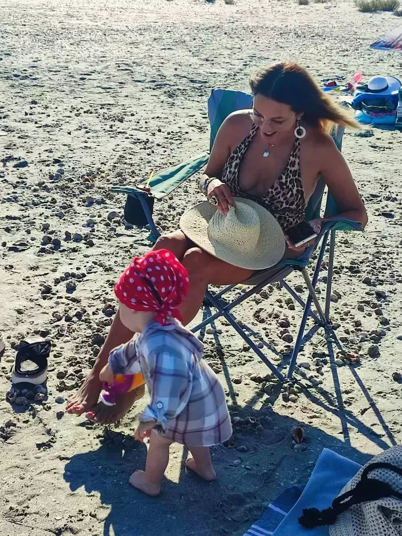 Anca Țurcașiu și nepoata ei (1)