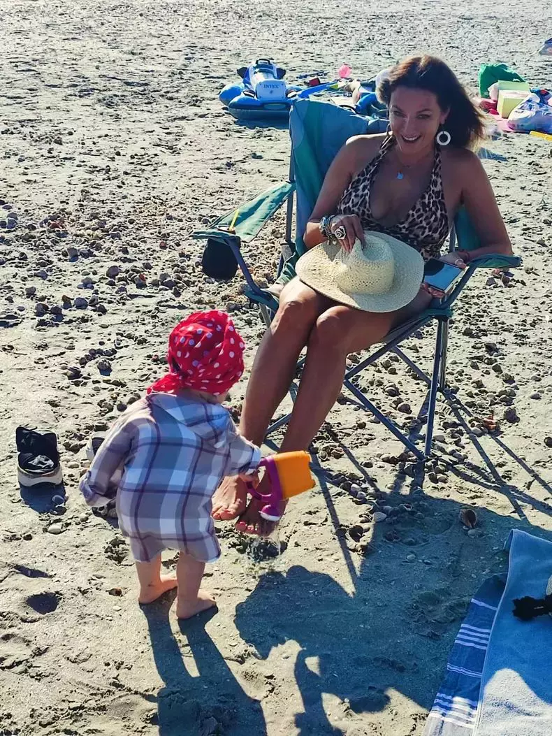 Anca Țurcașiu și nepoata ei (2)