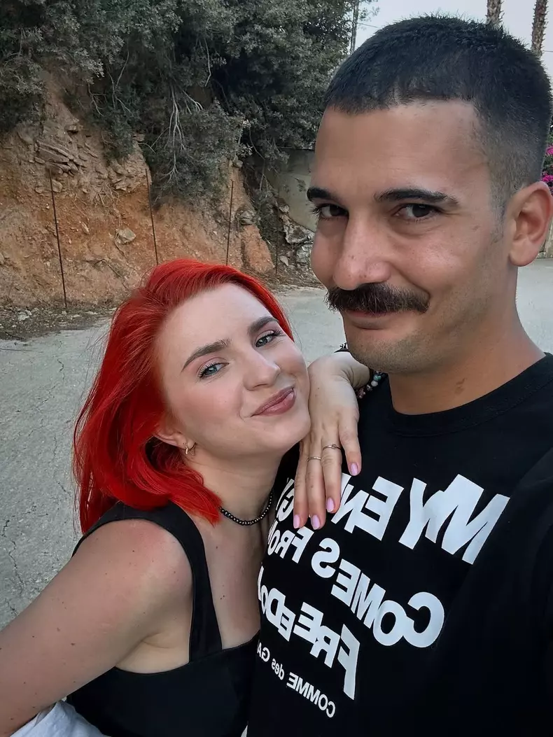 Cristina Ciobănașu și iubitul (2)