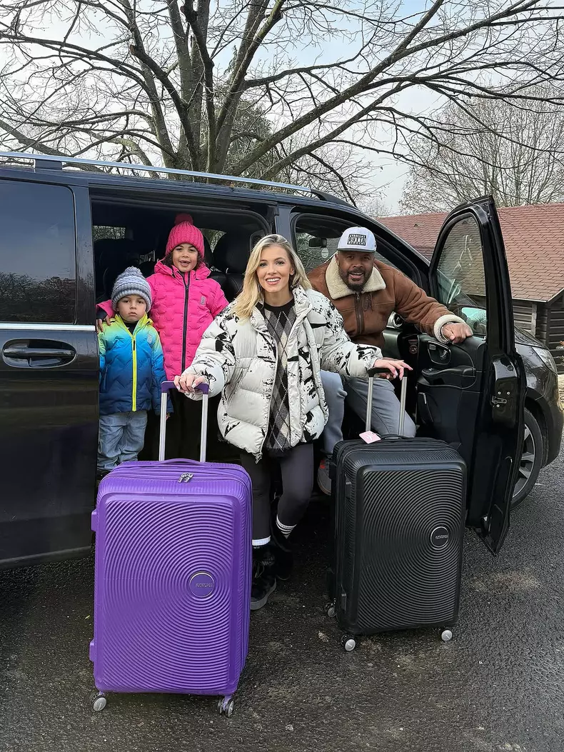 Andreea Ibacka, Cabral Ibacka și cei doi copii