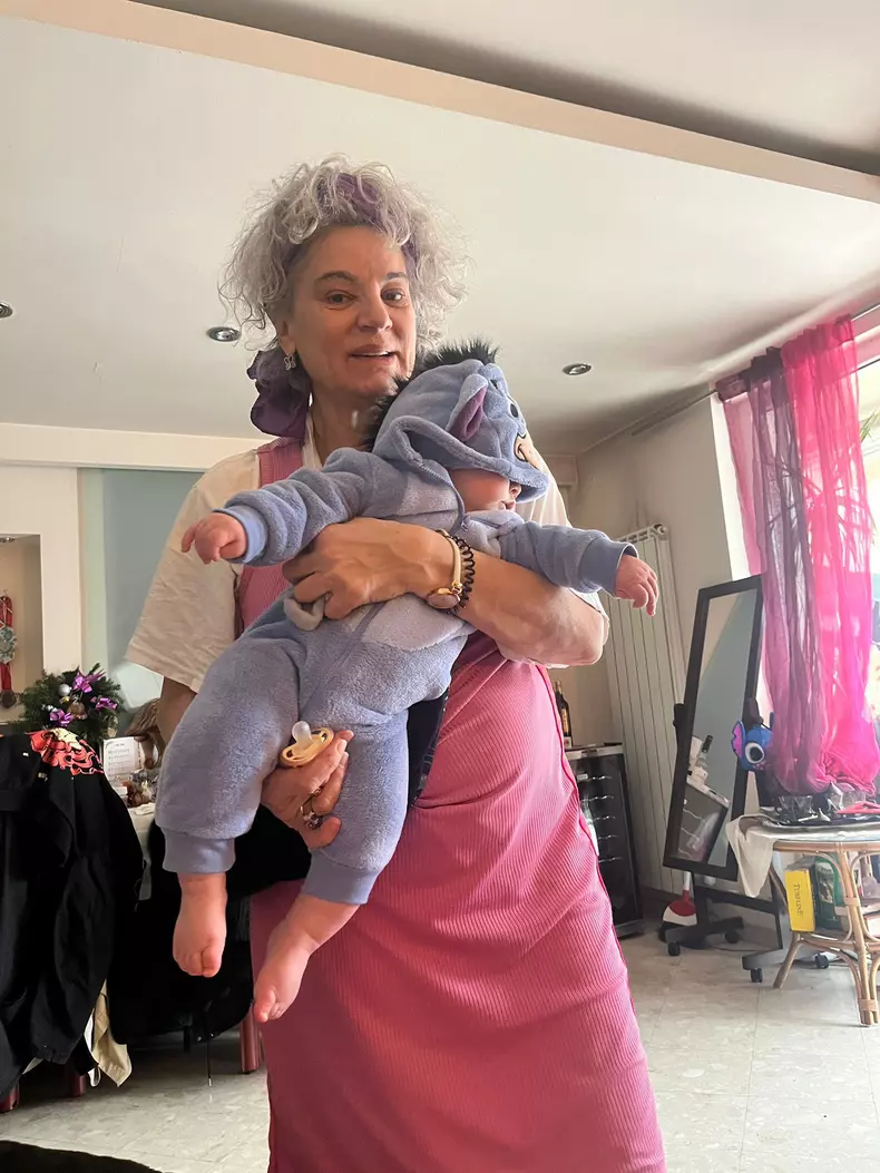 4. Maia Morgenstern și nepotul ei