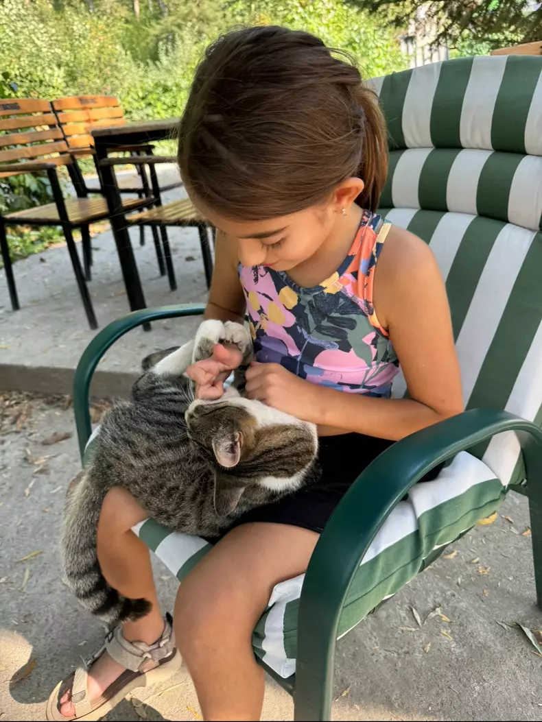 Cătălina Grama și fiica ei (2)