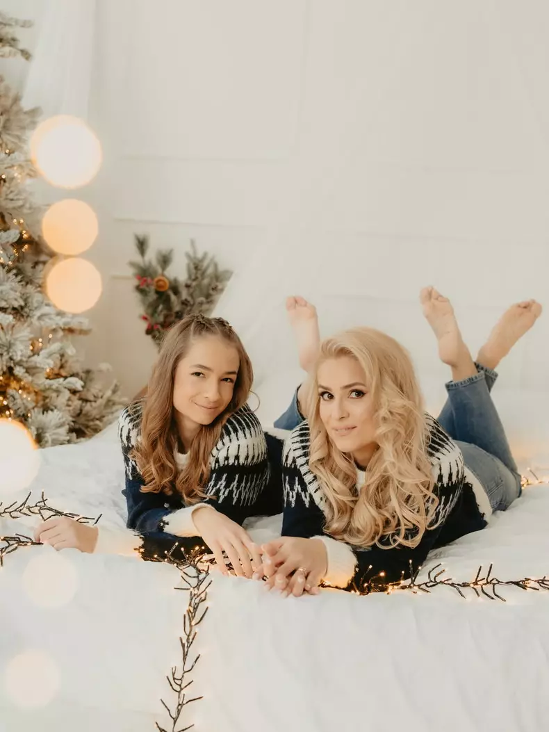 Elena Vîșcu și fiica ei (2)