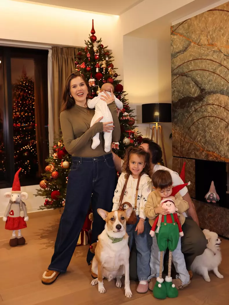 Emily Burghelea și familia (2)