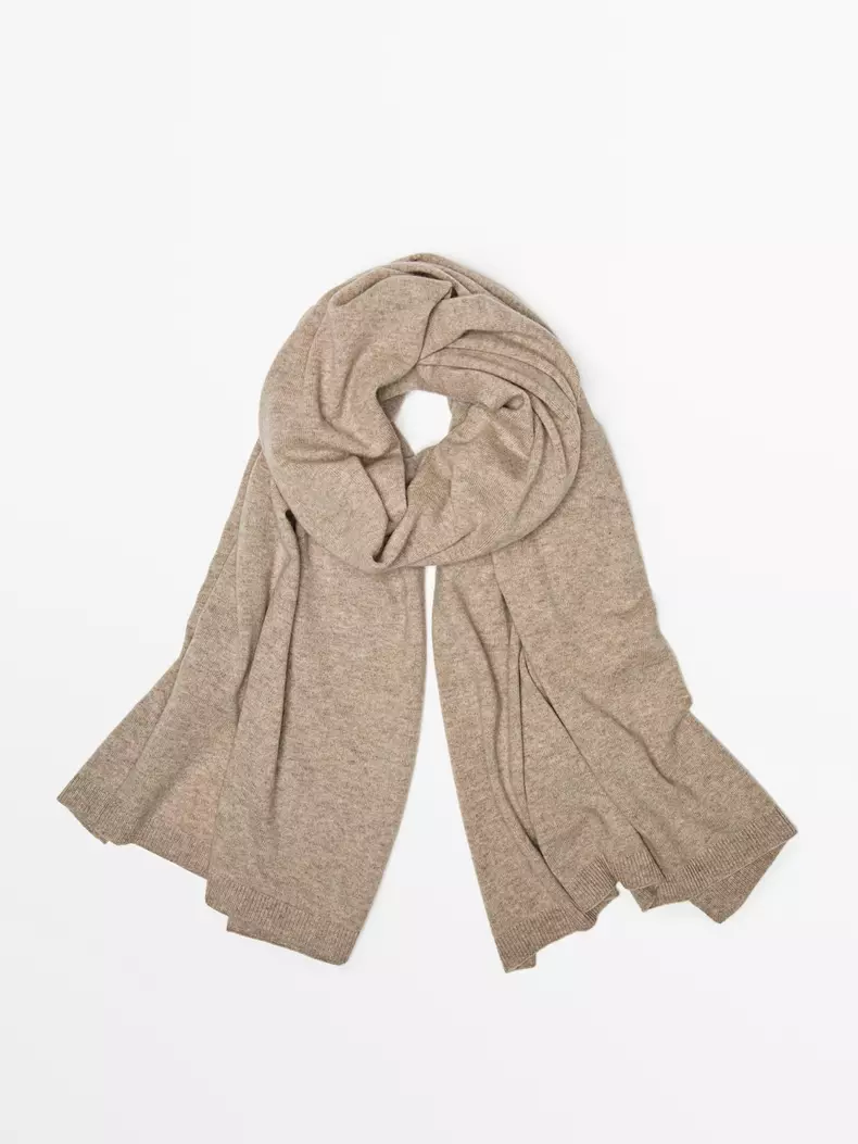Fular din amestec de lână, Massimo Dutti, 379 lei