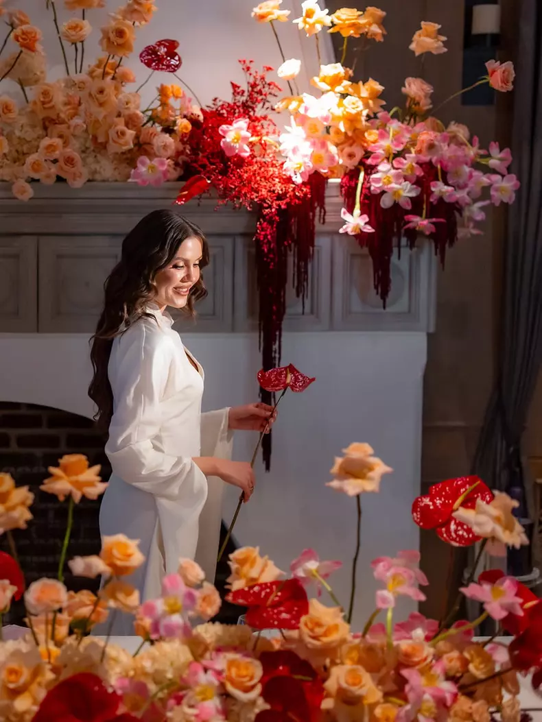 6. Emily Burghelea și-a botezat fiica