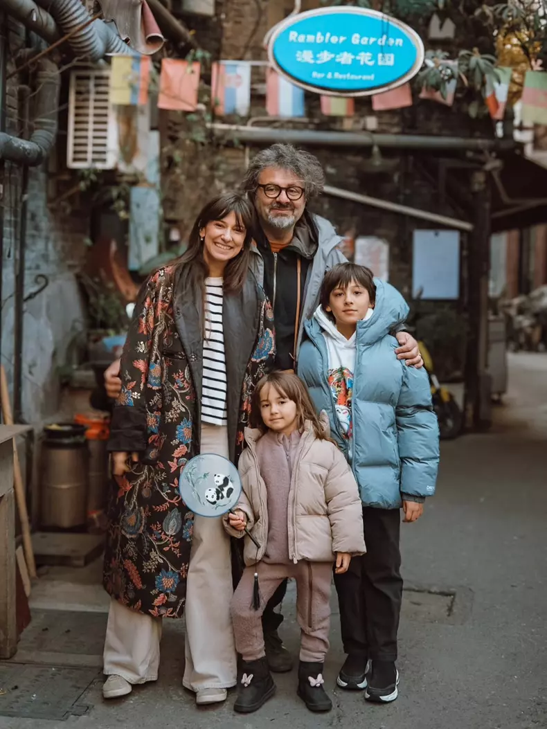 Dana Rogoz, soțul și copiii