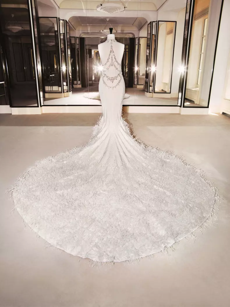 Rochia de mireasă CHANEL (3)