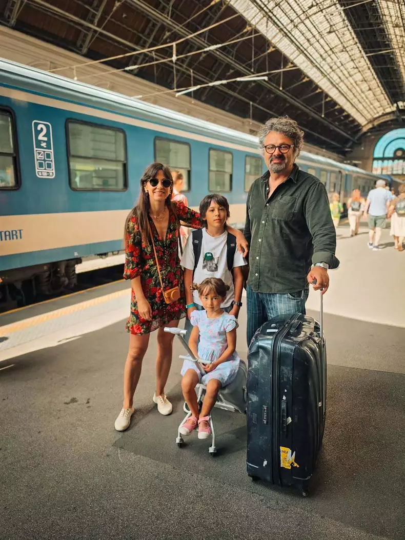 Dana Rogoz cu familia în vacanță (3)