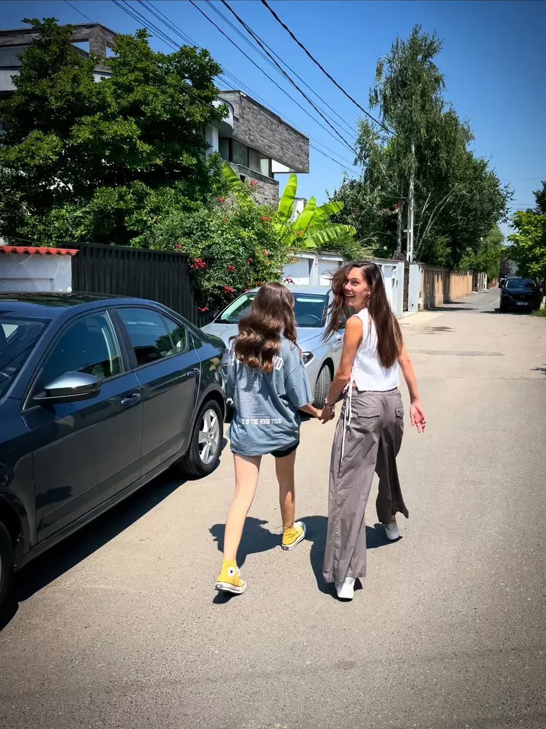 Irina Fodor cu Diana