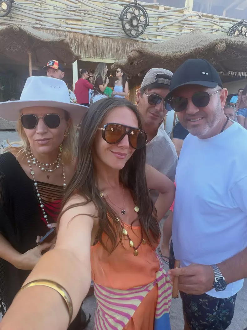 Adela Popescu și Radu Vâlcan în vacanță