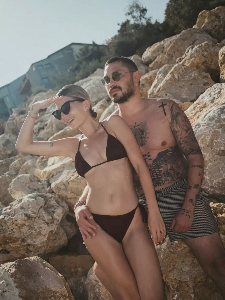 Ana Baniciu și soțul ei