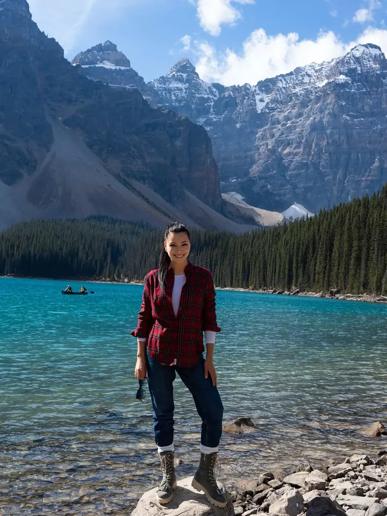 Corina Caragea în Canada