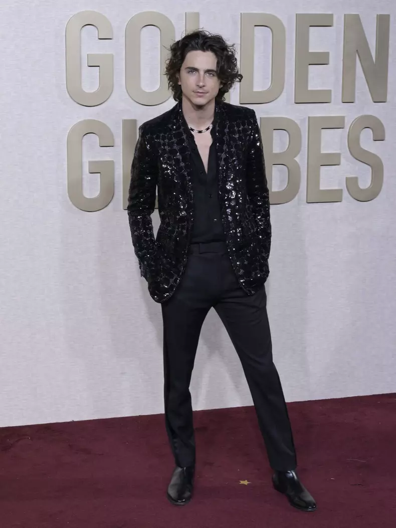 Photocall de la 81ème cérémonie des Golden Globes au Beverly Hilton à Los Angeles