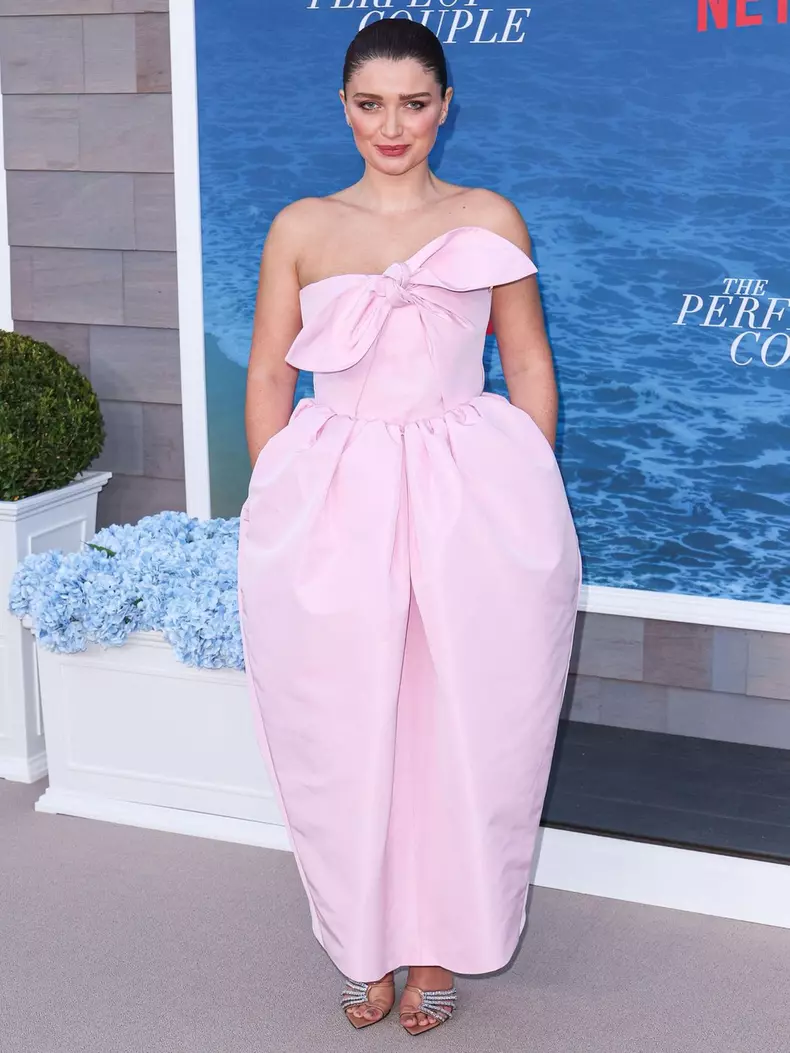 Hollywood, United States. 04th Sep, 2024. HOLLYWOOD, LOS ANGELES, CALIFORNIA, USA - SEPTEMBER 04: Eve Hewson wearing Patou SS25 RTW arrives at the Los Angeles Premiere Of Netflix's 'The Perfect Couple' Season 1 held at The Egyptian Theatre Hollywood on Se