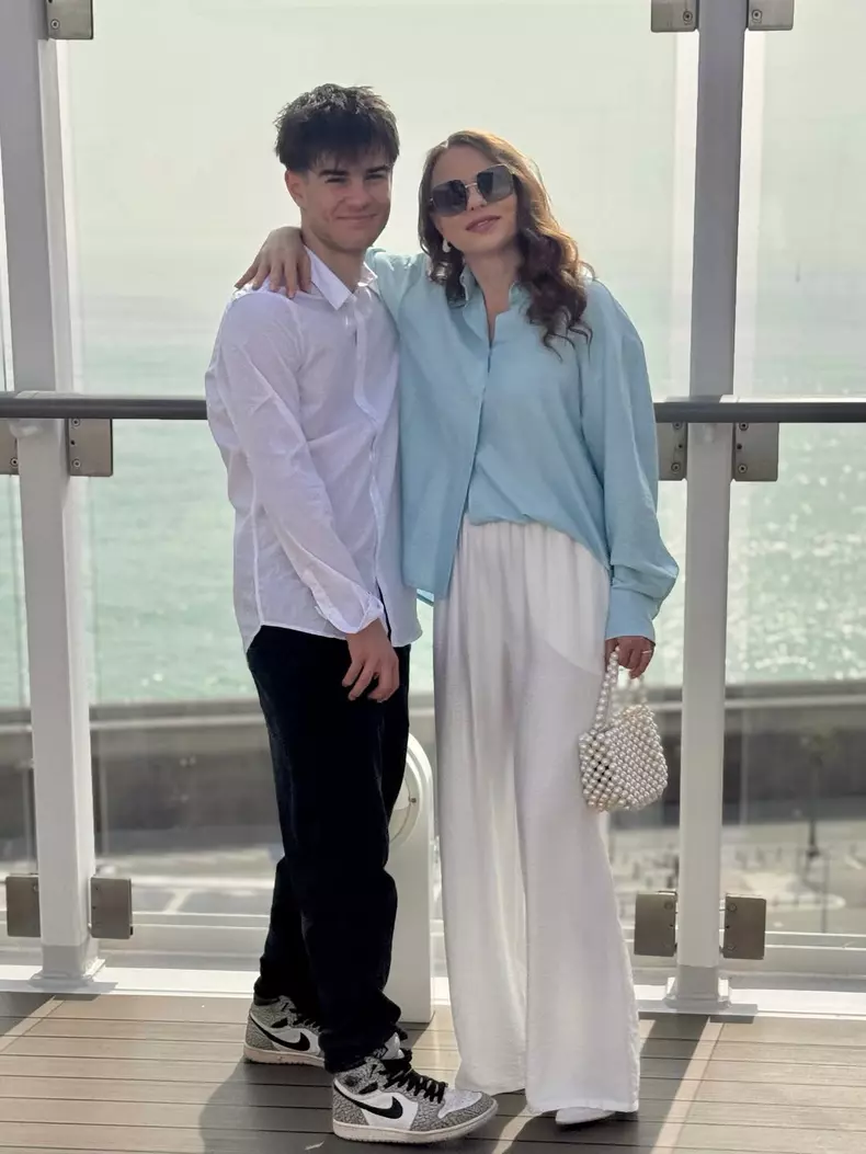 Fiul Cătălinei Grama (Jojo) a împlinit 14 ani 