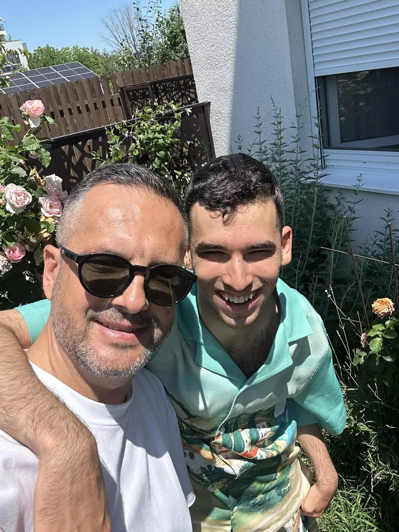 Mădălin Ionescu, imagine emoționantă cu Filip și Cristina Șișcanu (8)