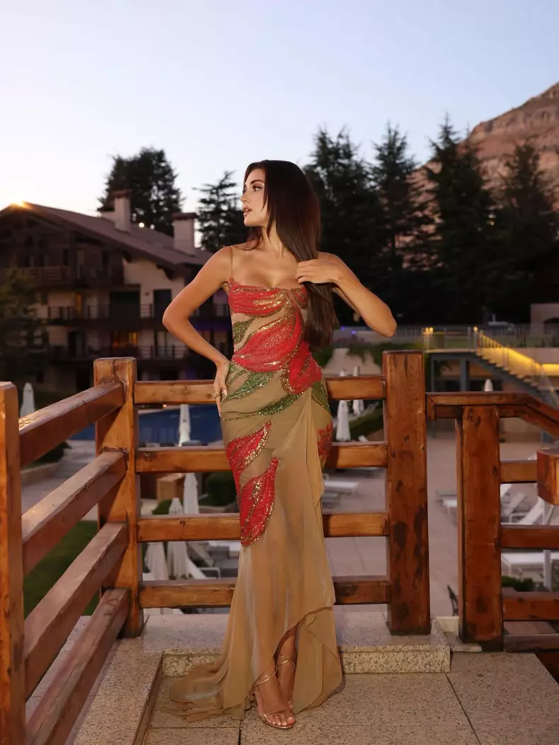 Hande Erçel a strălucit într-o rochie Elie Saab (10)