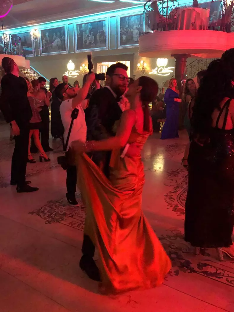 Andreea Antonescu a dansat toată noaptea